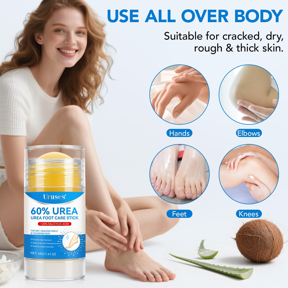 Uruses care on hands demonstrates versatility beyond feet.