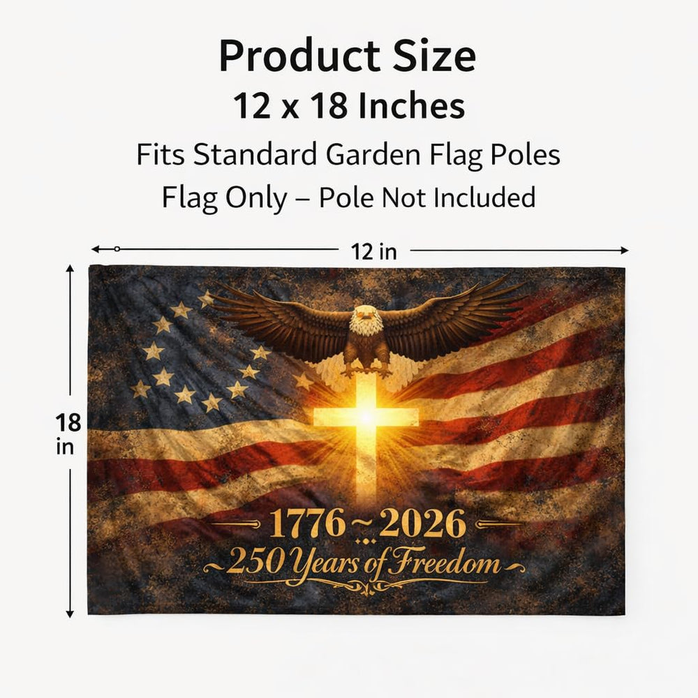 US 250 Flag ideal for front yards, porches, or fence displays.