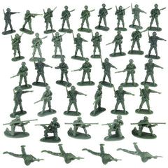 U.S. Toy Deluxe Bag Classic Army Men 2-inch figures ready for pretend battles
