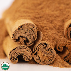 US Wellness Naturals Ceylon Cinnamon Powder aroma steam suggesting warm kitchen scents