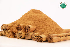 US Wellness Naturals Ceylon Cinnamon Powder in a baking scene for desserts and beverages