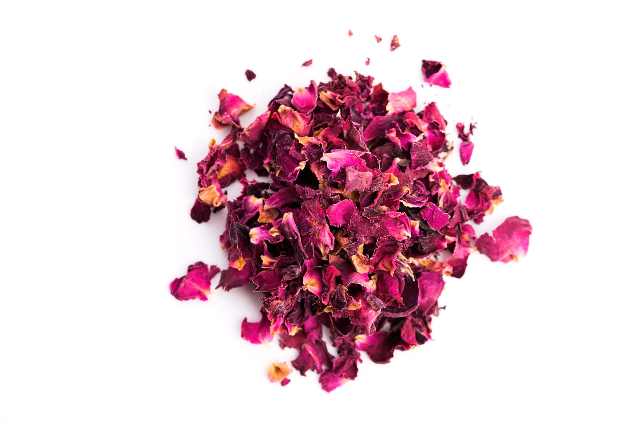 Bath time with US Wellness Naturals petals for relaxing, rosy aromatherapy
