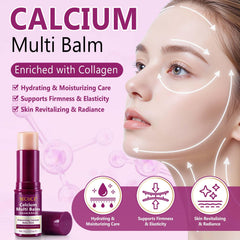 USBSREGARDS Calcium Multi Balm Stick soothes lips with gentle hydration.