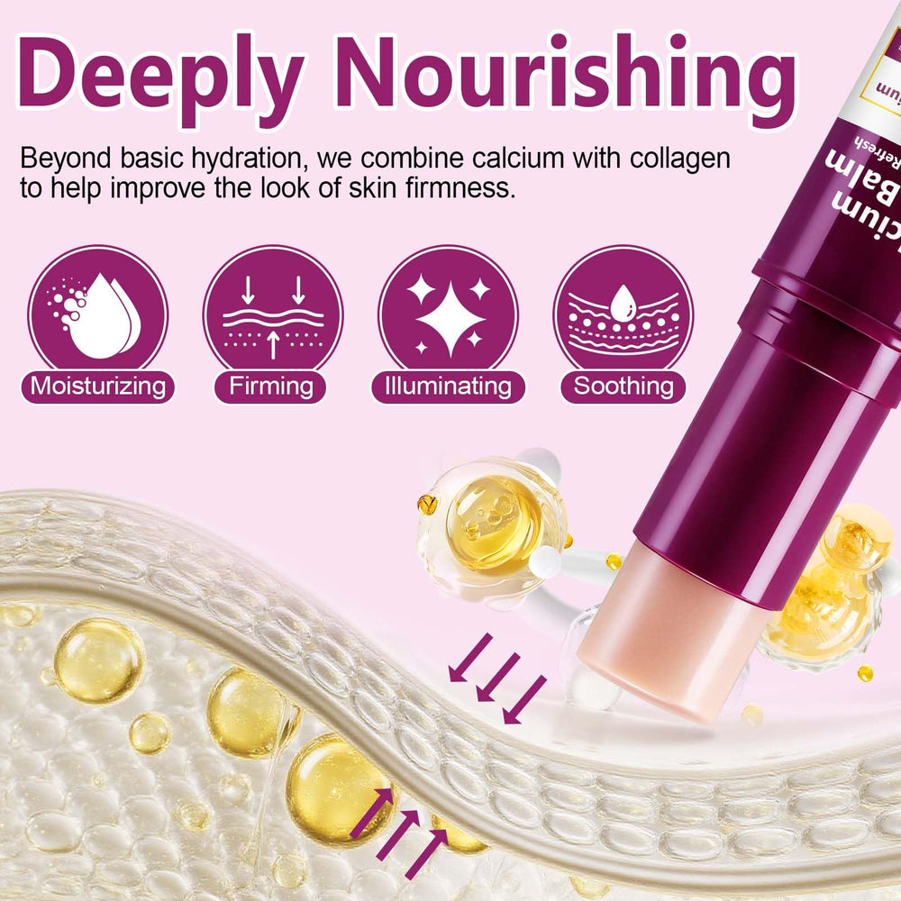 USBSREGARDS Calcium Multi Balm Stick offers a smooth glide and quick absorption.