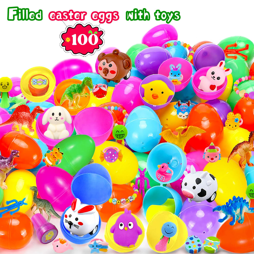 USCAN opened eggs reveal surprises to delight kids during Easter activities.