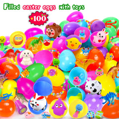 USCAN opened eggs reveal surprises to delight kids during Easter activities.