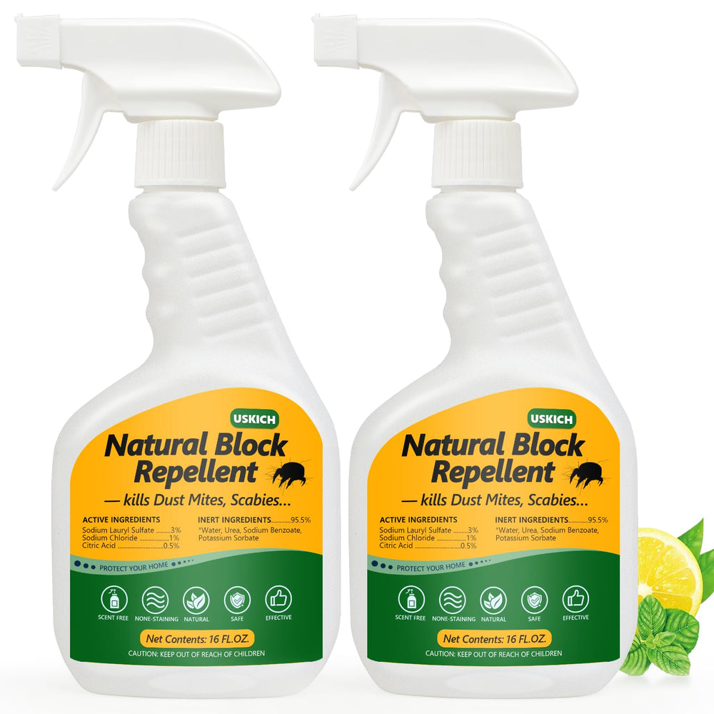 USKICH Mite Treatment Spray bottle for fast mite control at home