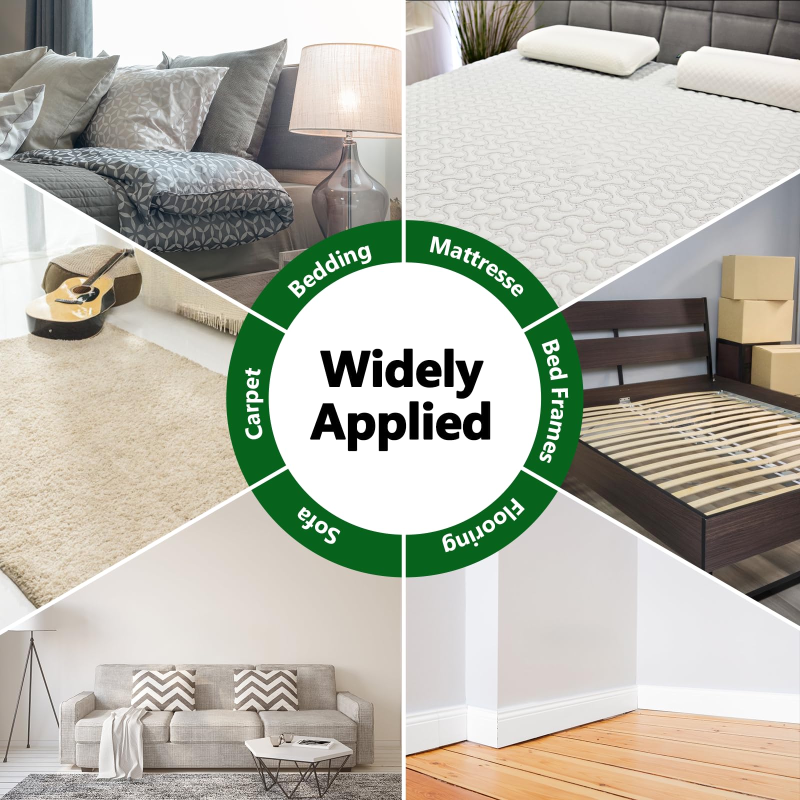 USKICH Mite Spray used on carpets and furniture for thorough mite reduction