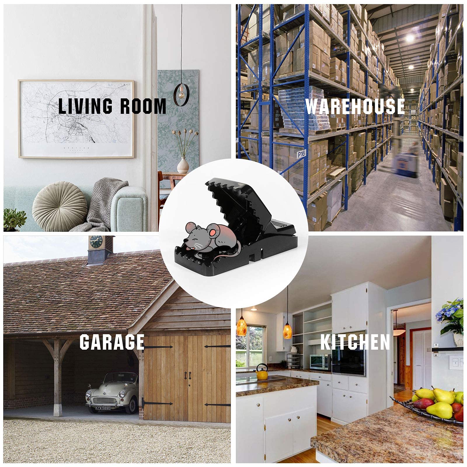 USKICH trap suitable for indoor and outdoor use in various spaces.