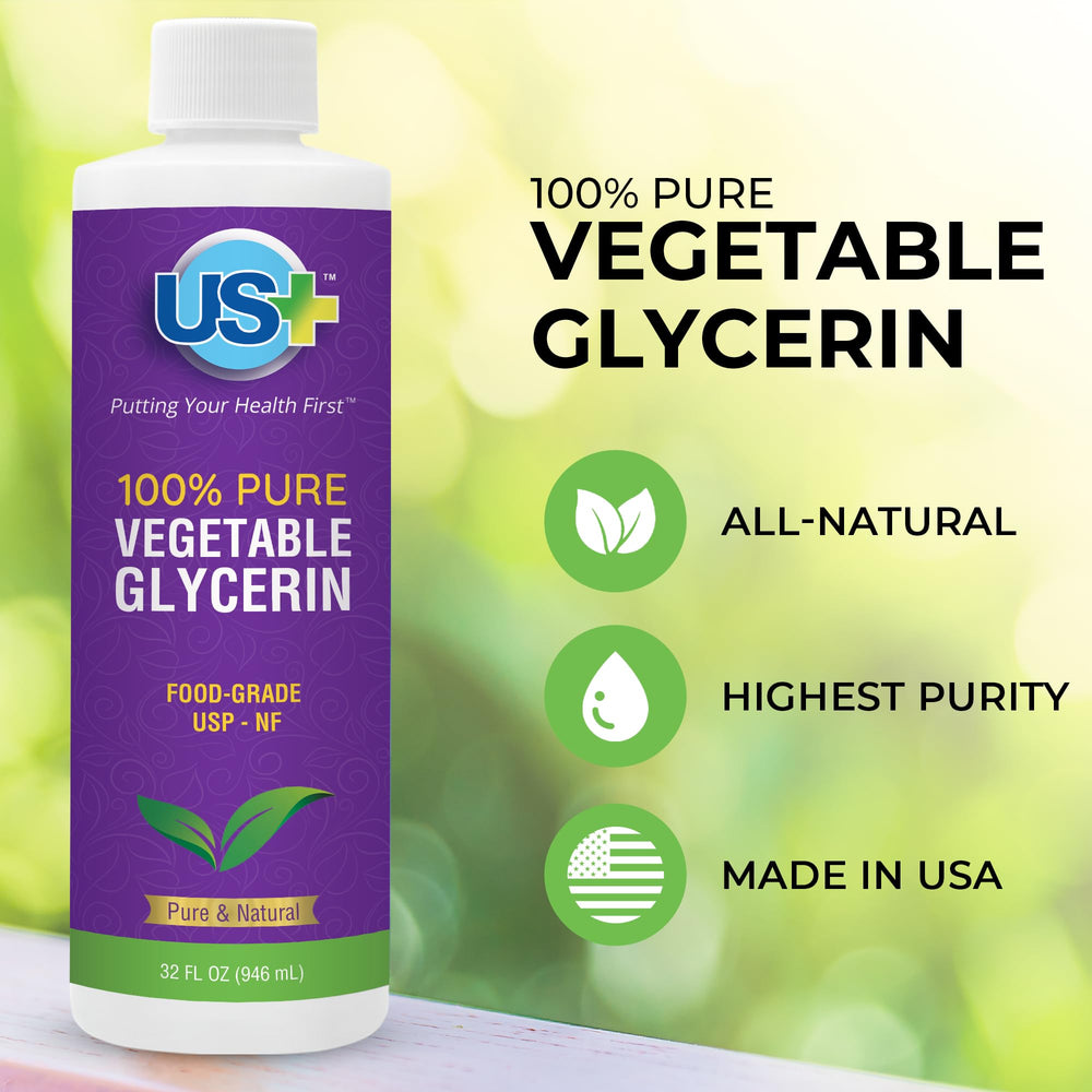 US+ glycerin application on hair demonstrates conditioning and shine