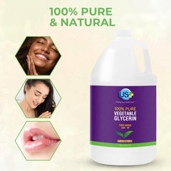 US+ glycerin pure ingredient label emphasizes USP-grade purity for premium formulations.