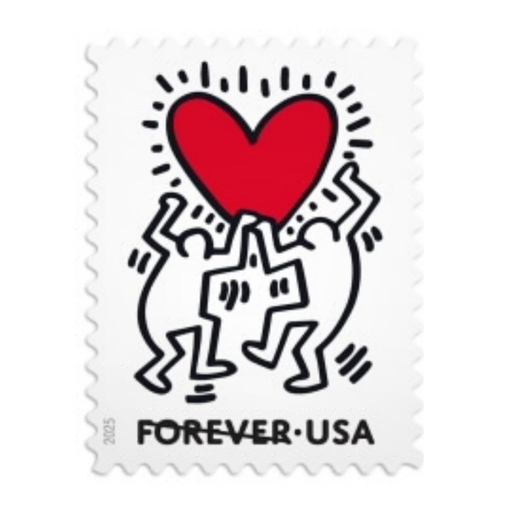 USPS Love 2025 sheet ready for envelopes and gift-worthy mailings.