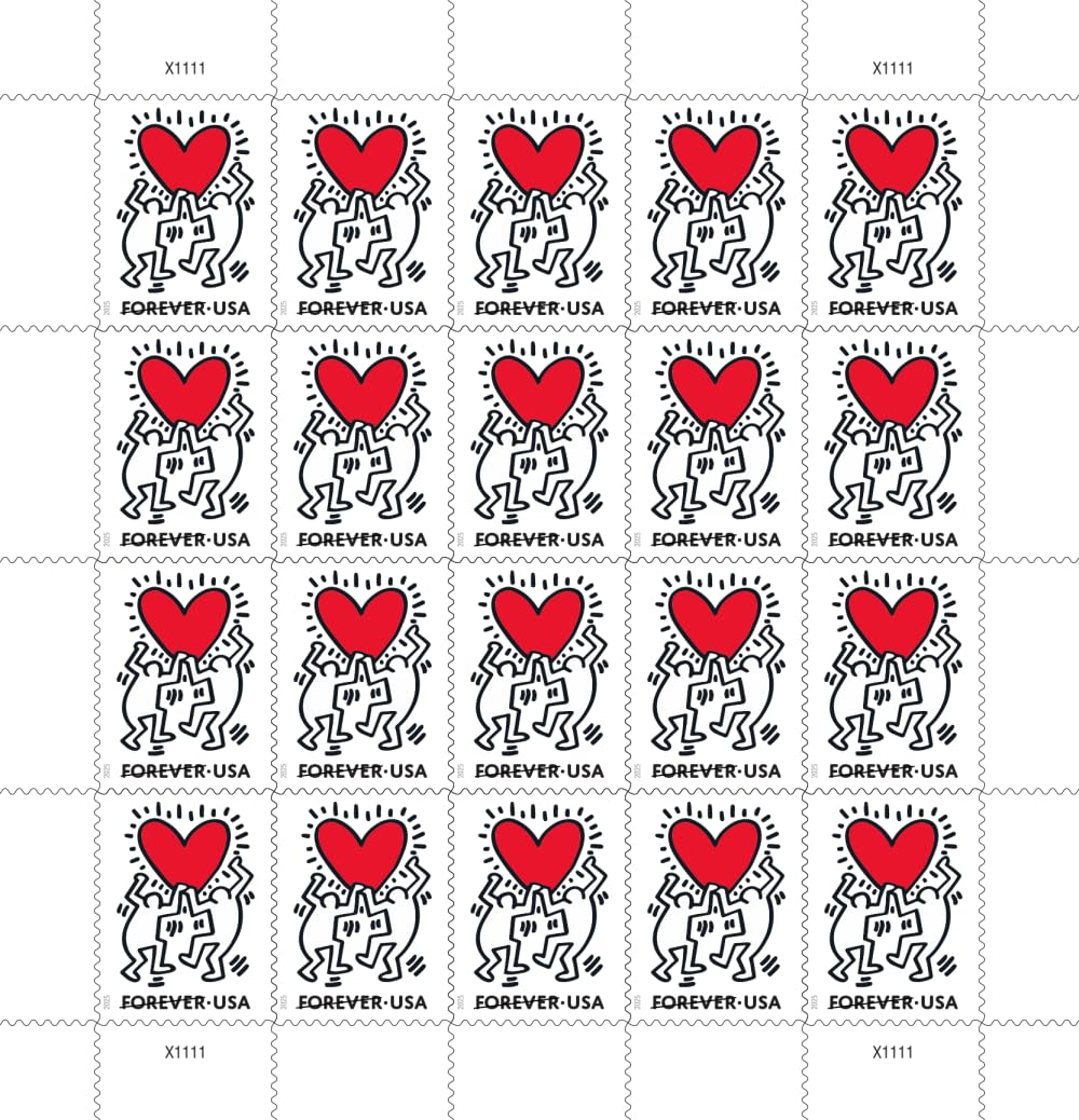 USPS Love 2025 Forever stamp design suitable for everyday letters and invitations.