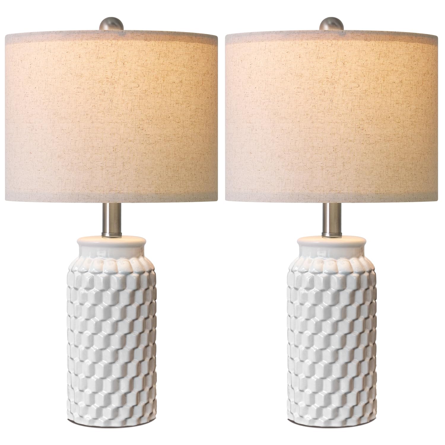 USumkky Balance lamp in bedroom scene showcasing warm ambient glow.