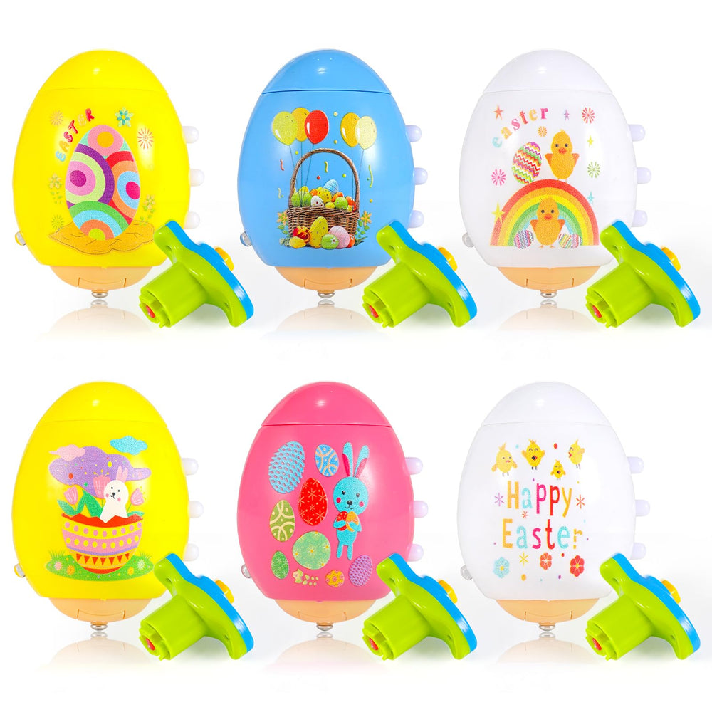Utbttor Easter Egg Spinner basket filler idea for Easter gifts.