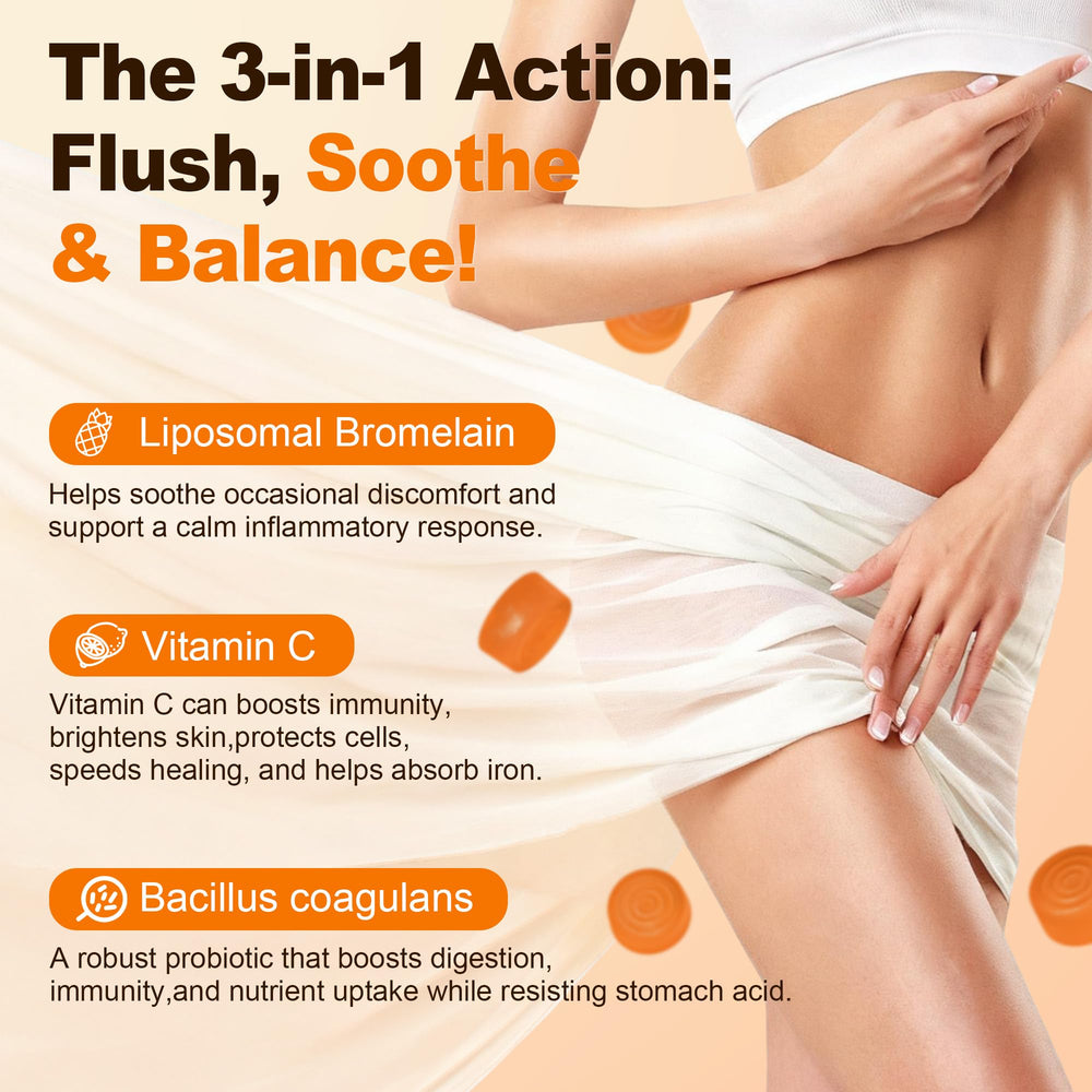 Utcils D-Mannose 500mg visual showing osmotic balance support.