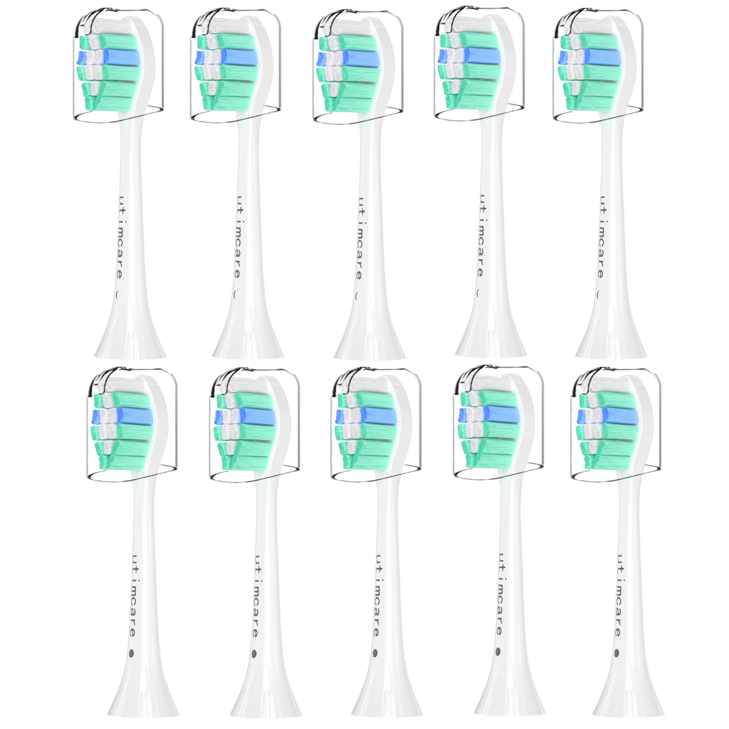 Utimcare replacement heads fit Philips Sonicare to ensure secure daily brushing