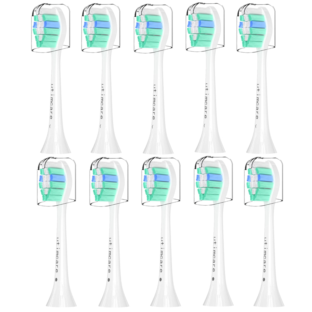 Utimcare replacement heads fit Philips Sonicare to ensure secure daily brushing
