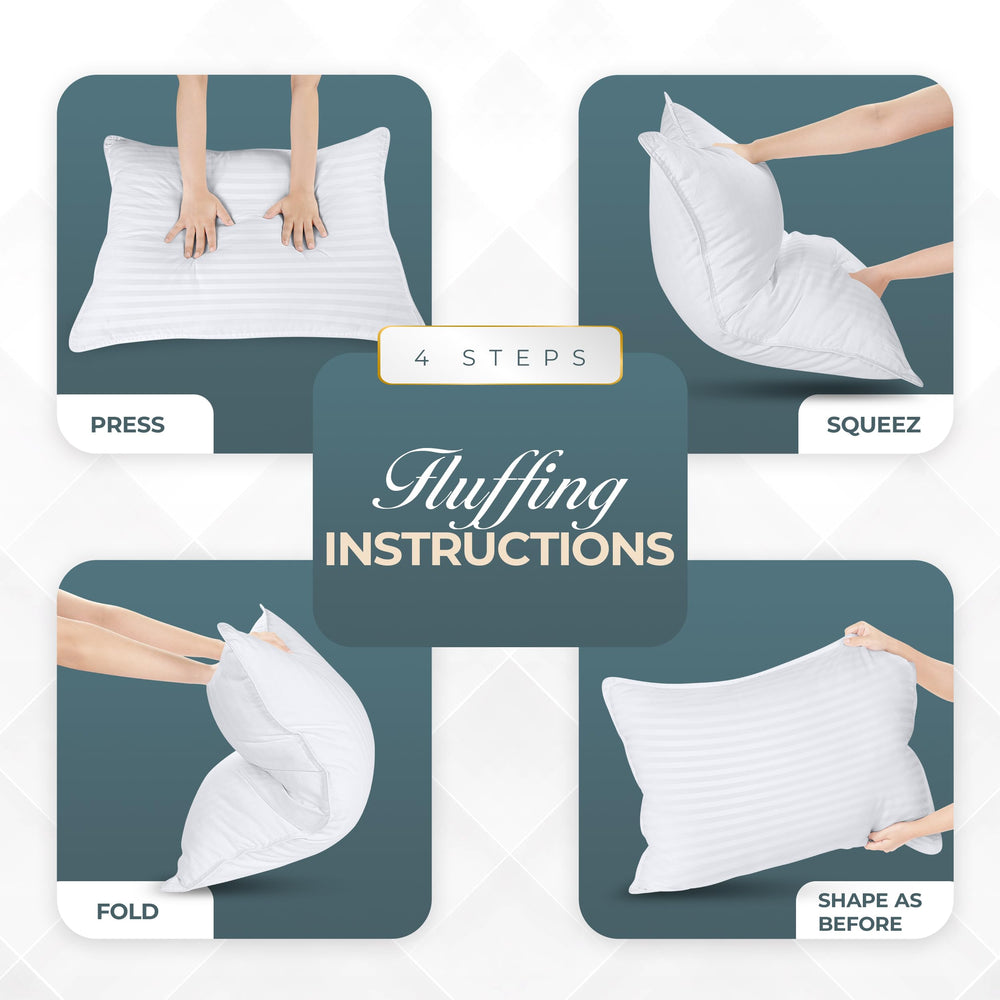 Utopia Bedding dorm-ready pillows ideal for study and restful nights