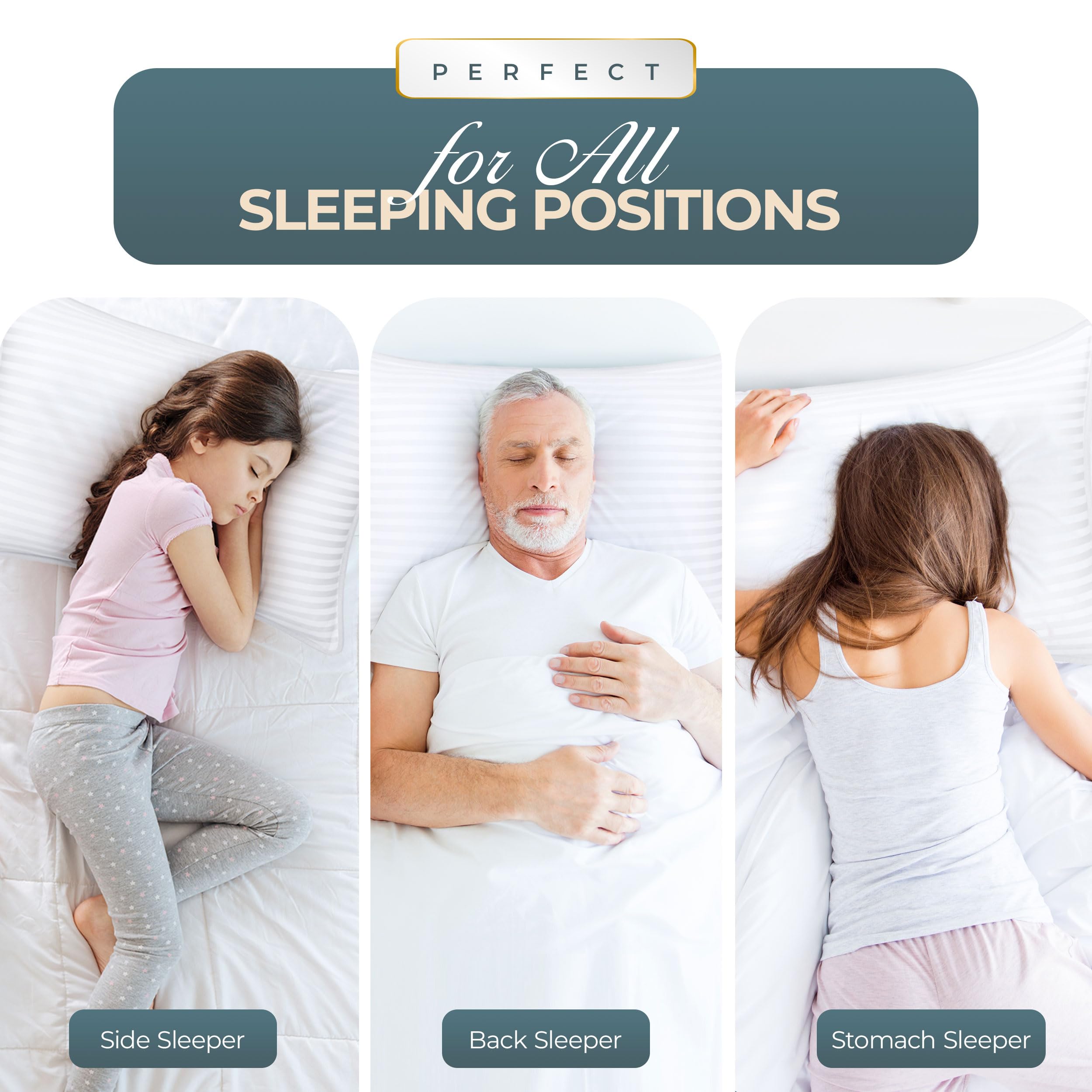 Utopia Bedding soft breathable cover texture highlights airflow and cool comfort