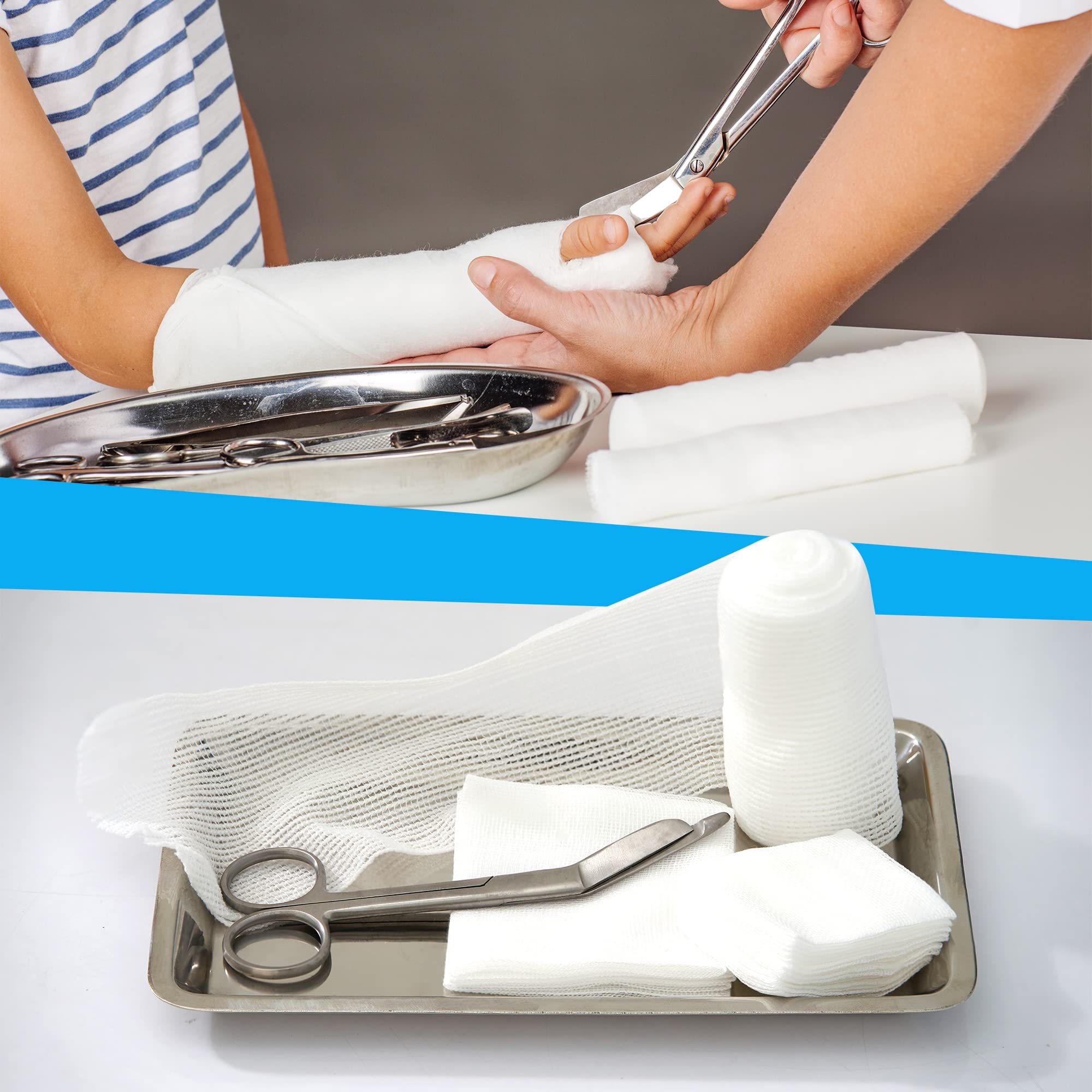 Utopia Care Bandage Scissors adjustable blades glide in tight angles for versatile cutting