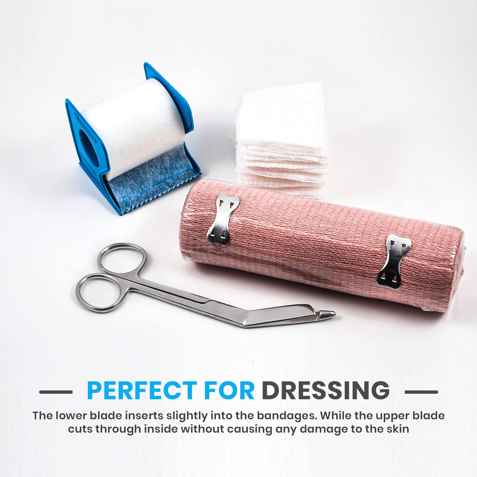 Utopia Care Bandage Scissors ice-tempered stainless steel for durable lightweight performance
