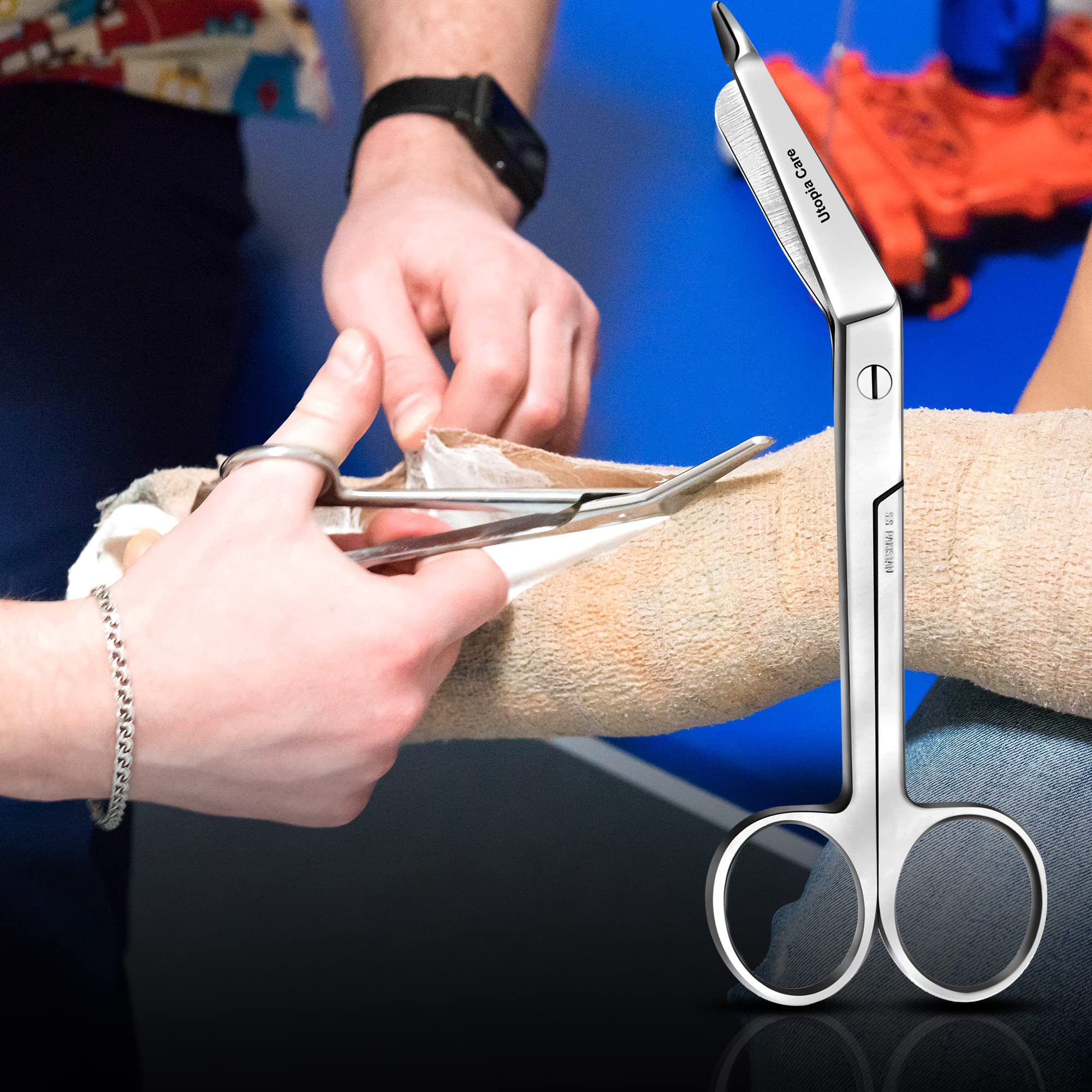 Utopia Care Bandage Scissors professional-use design suited for paramedics and nurses