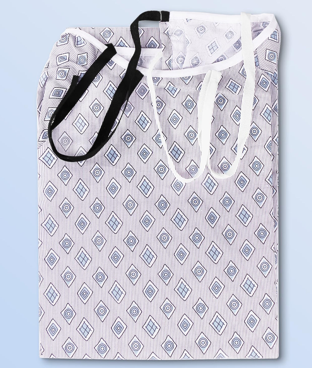 Machine washable and bleach-safe Utopia Care gown simplifies care.