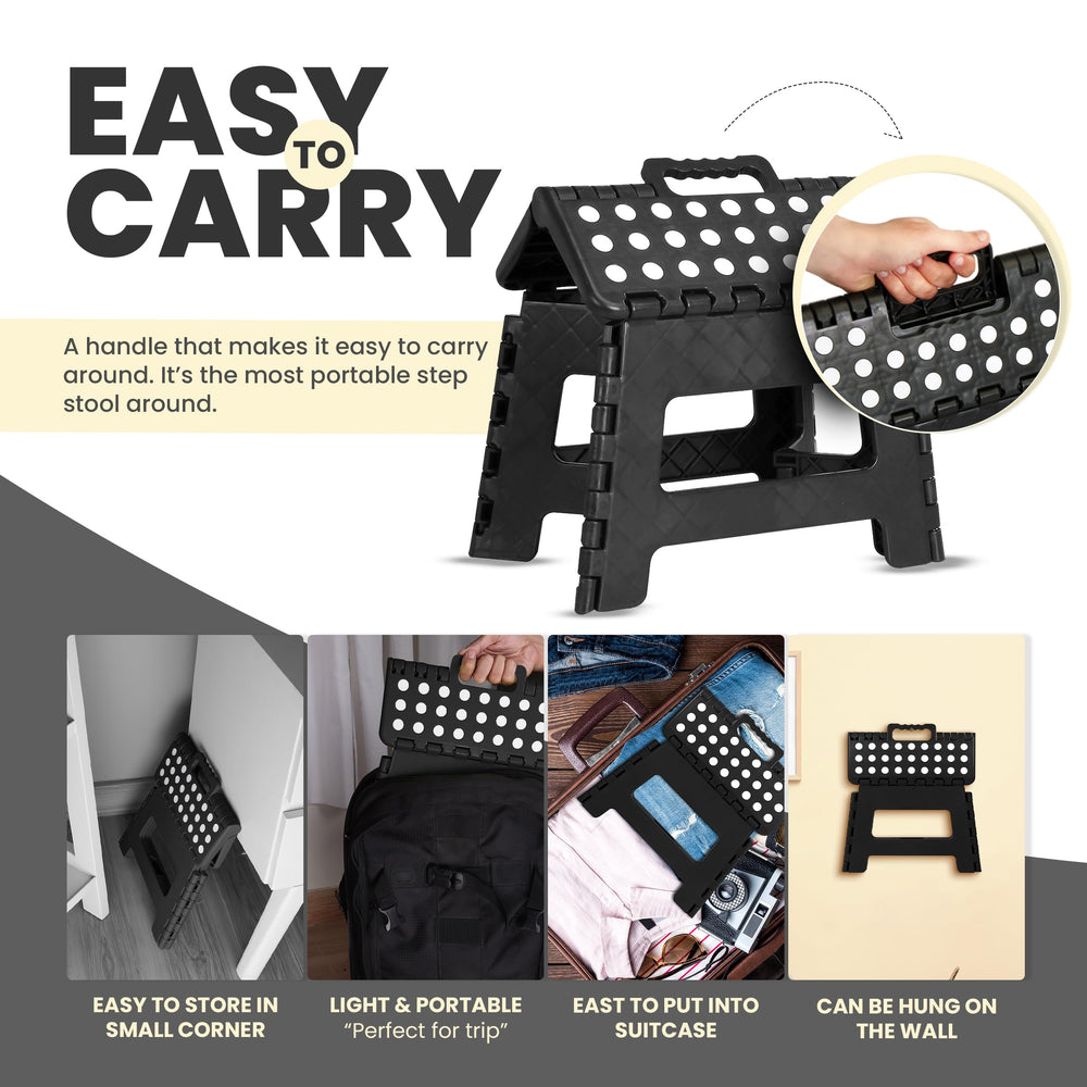 Utopia Home easy carry handle for moving between rooms.