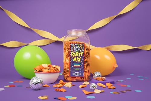 Utz Party Mix cheese curls in bowl ready to please a crowd