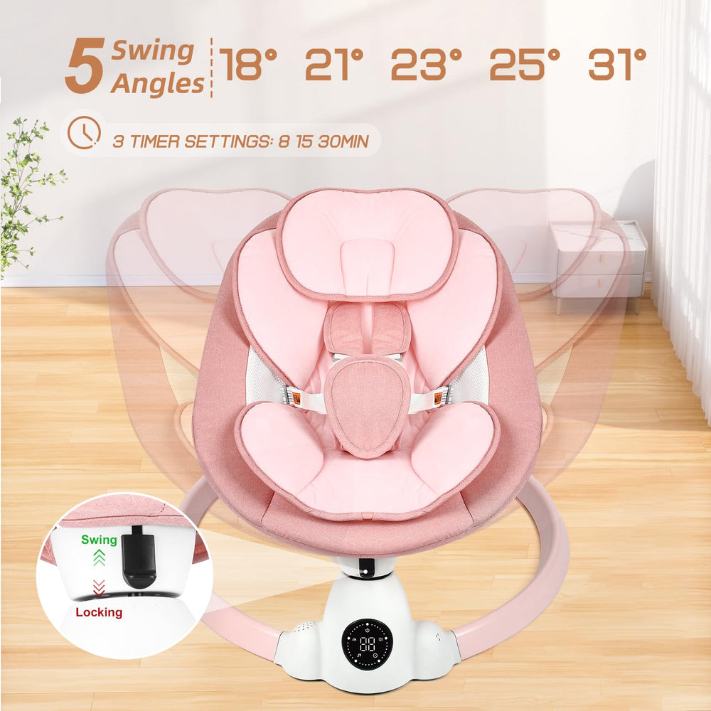Uuoeebb Bluetooth music feature lets you play your preferred lullabies.
