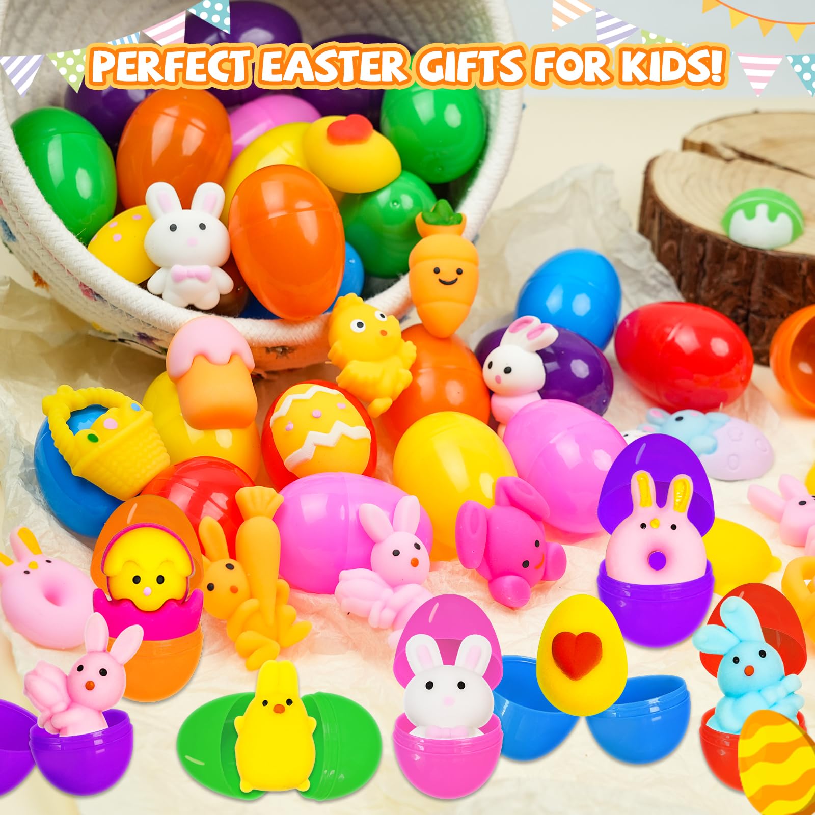 UUSYCUN pink egg reveals a cute mochi, ideal Easter basket gift