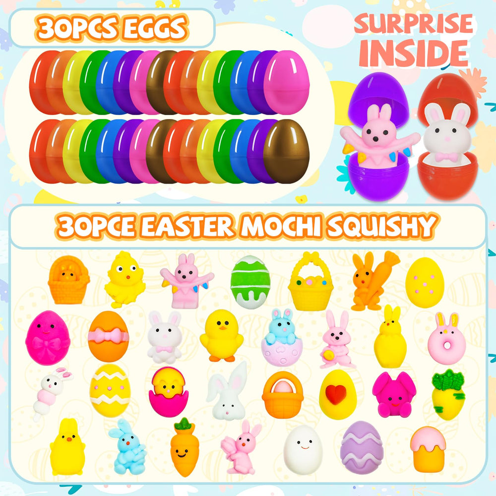 UUSYCUN yellow egg with a chewy mochi, great for party favors