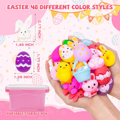 UUSYCUN Easter Mochis portable stress relief toys for quick calm anywhere