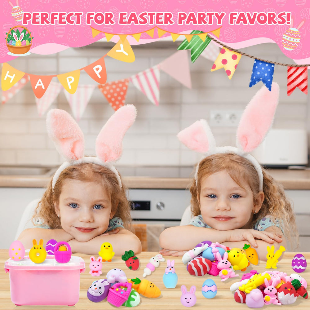 UUSYCUN Easter mochi squishy assortment offers colorful, collectible fun for egg fillers