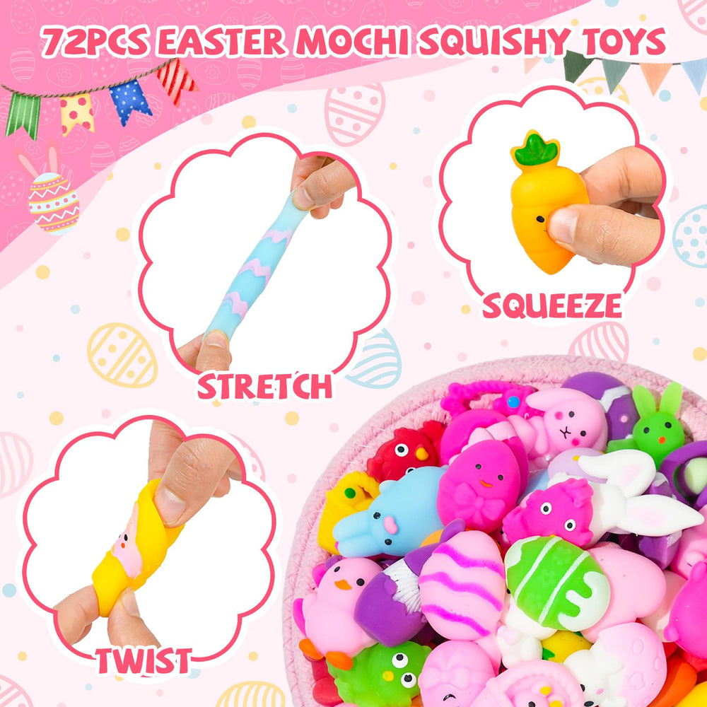 UUSYCUN Easter squishies feature rabbits, eggs, and carrots for festive fun
