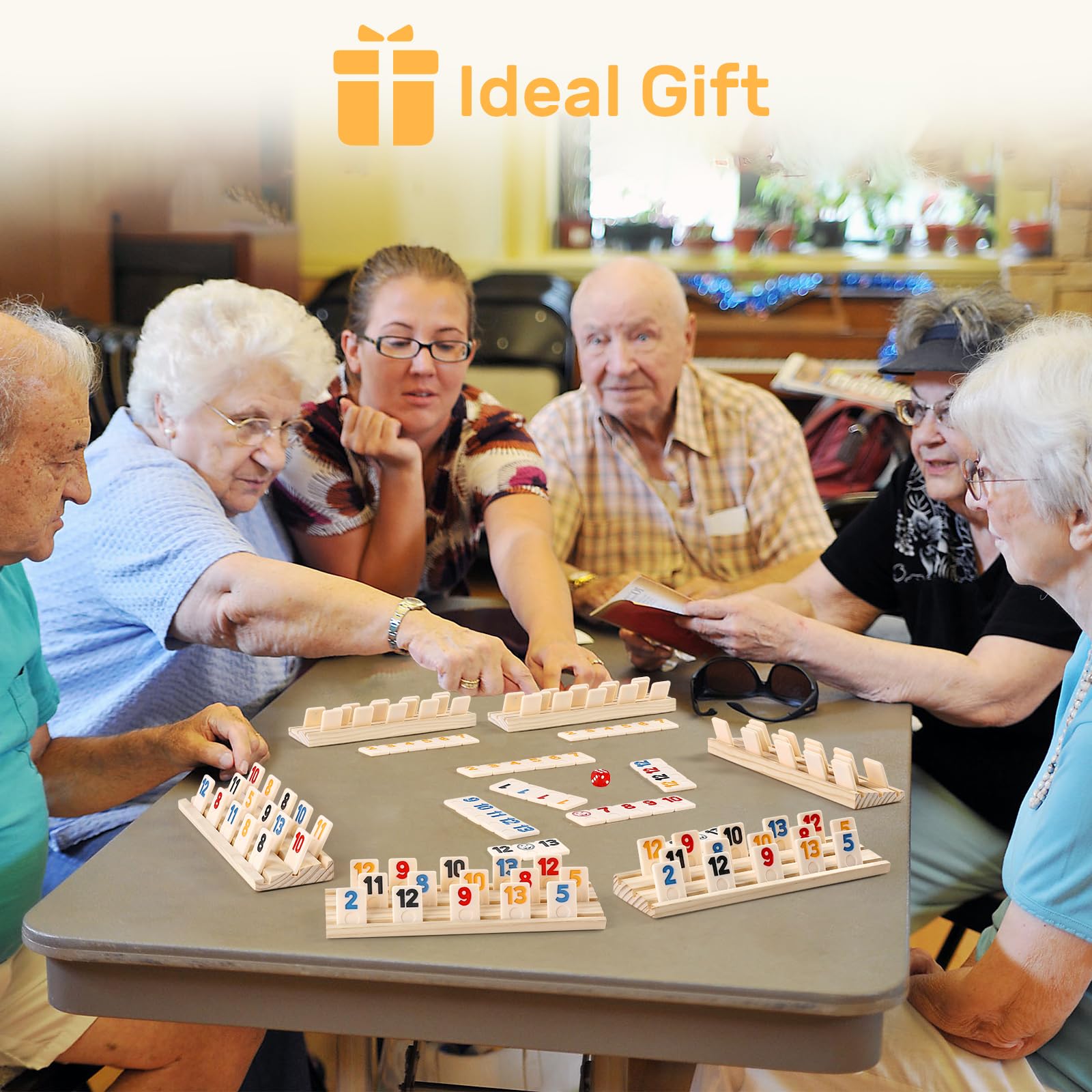 uvcany Rummy Cube dice add tactile variety to sessions