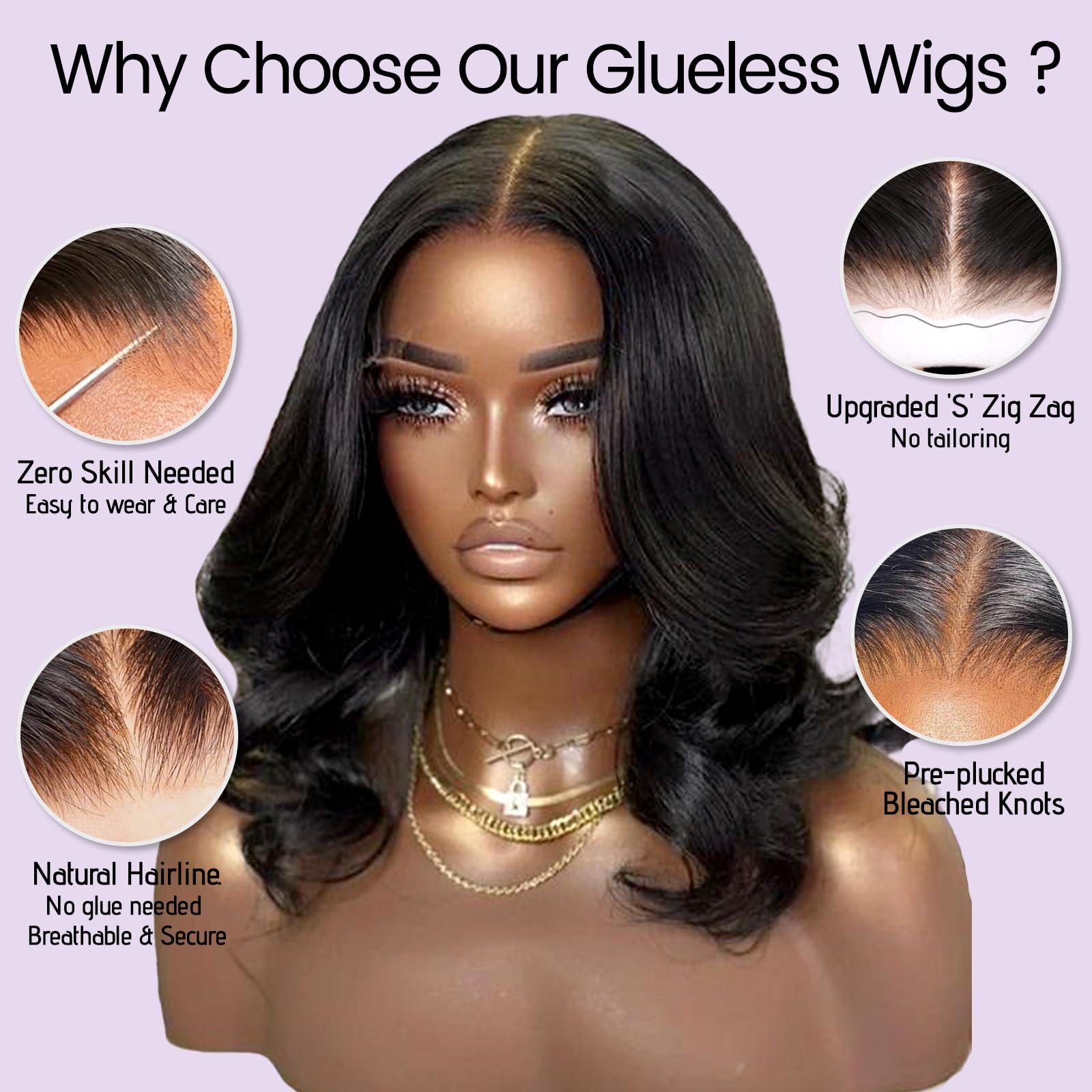 UVVUVV ready-to-wear wig for quick everyday styling.