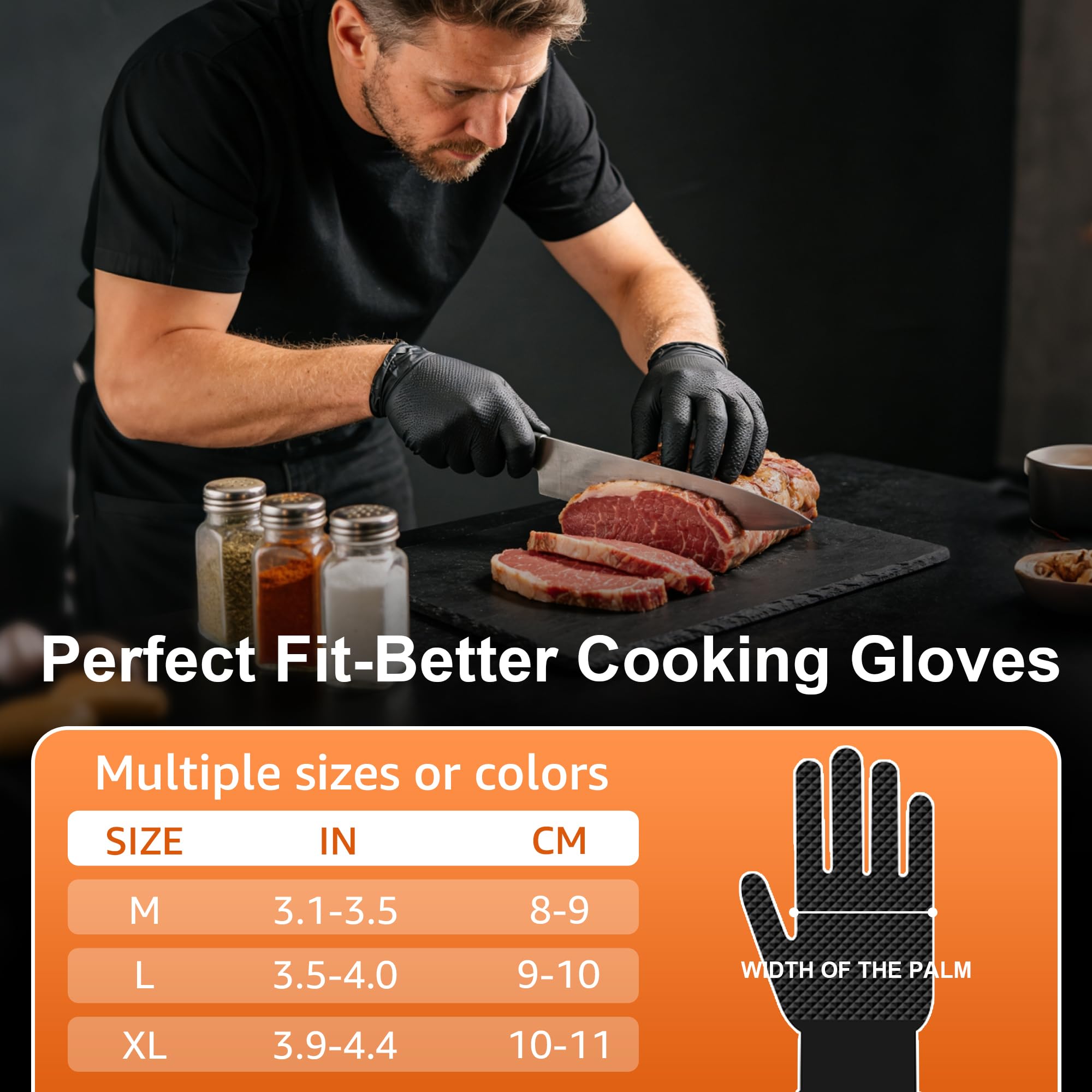 UYKKE chemical-resistant nitrile gloves for cleaning and maintenance tasks