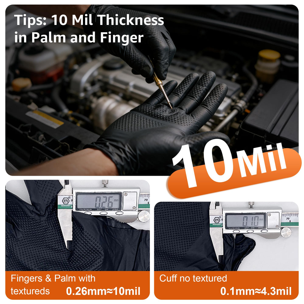 UYKKE powder-free nitrile gloves minimize cross-contamination between workspaces
