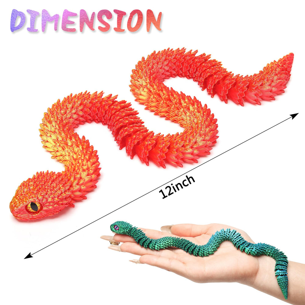uyrzwek desk decor snake adds playful charm to shelves.