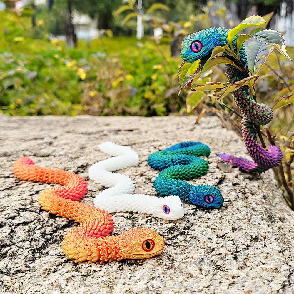 uyrzwek hinged snake fidget design for calming focus.