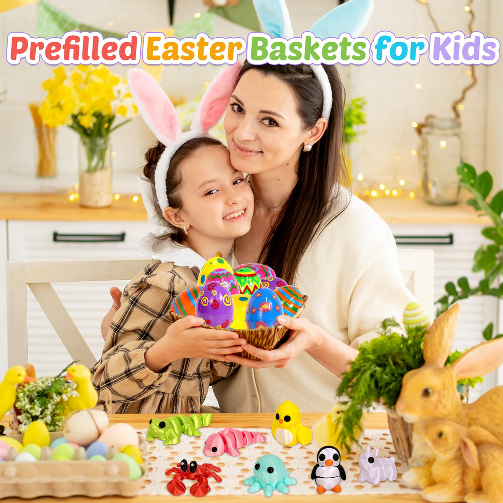 U-Zomir colorful Easter eggs decorate spaces for festive celebrations.