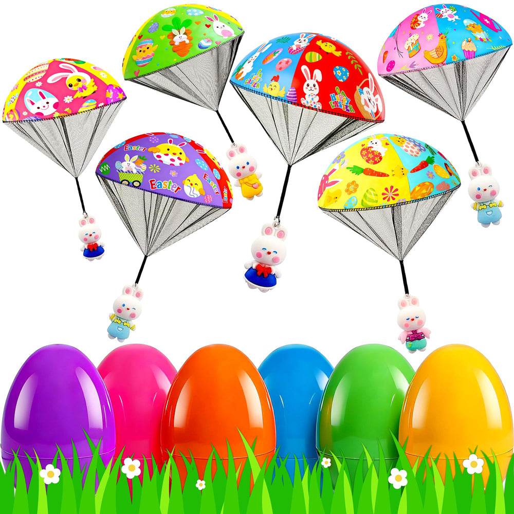U-Zomir Easter eggs six-pack with bright colors ready for egg hunts
