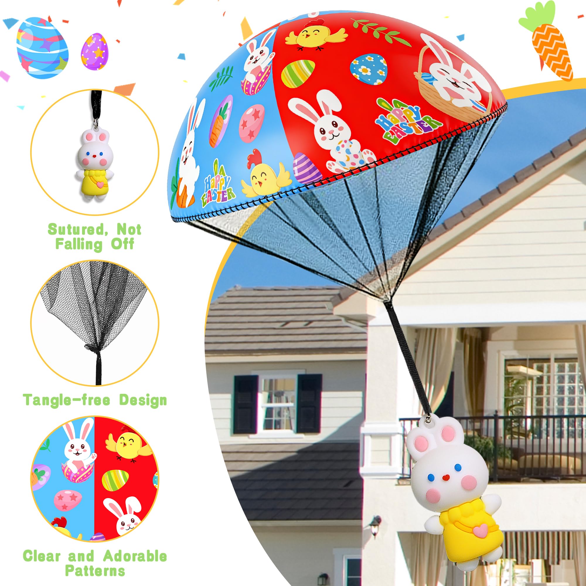 U-Zomir tangle-free parachute design enables smooth flights every toss
