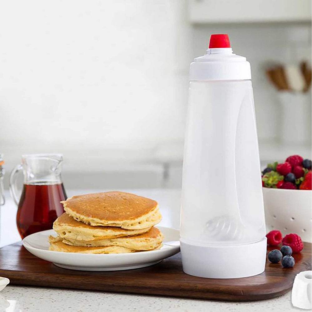 UZOU 4.5 cup capacity suits family-friendly pancake sessions.