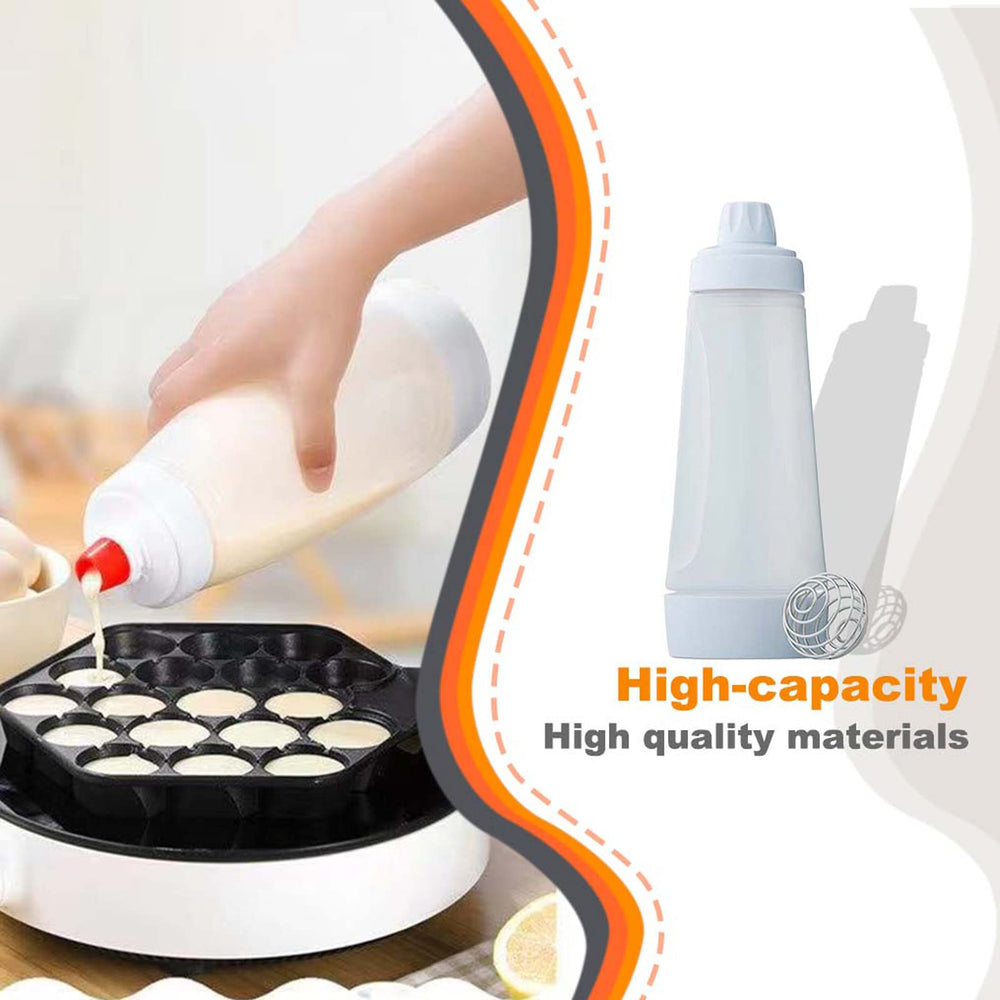 UZOU kitchen-use batter dispenser streamlines busy mornings.