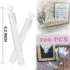 Uzoxlsn wedding bubble sticks decor adds charming reception ambience.