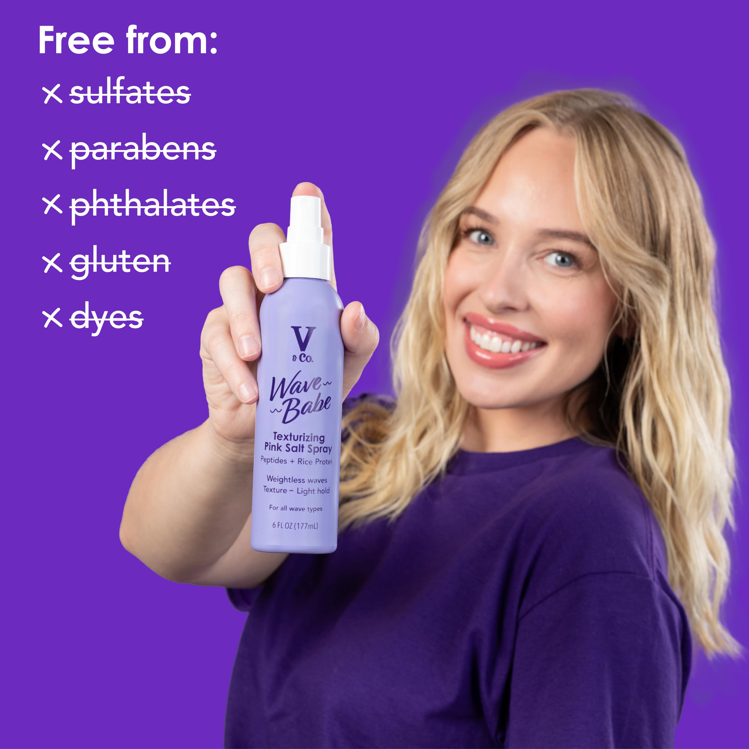 Body and definition from Wave Babe spray on waves.
