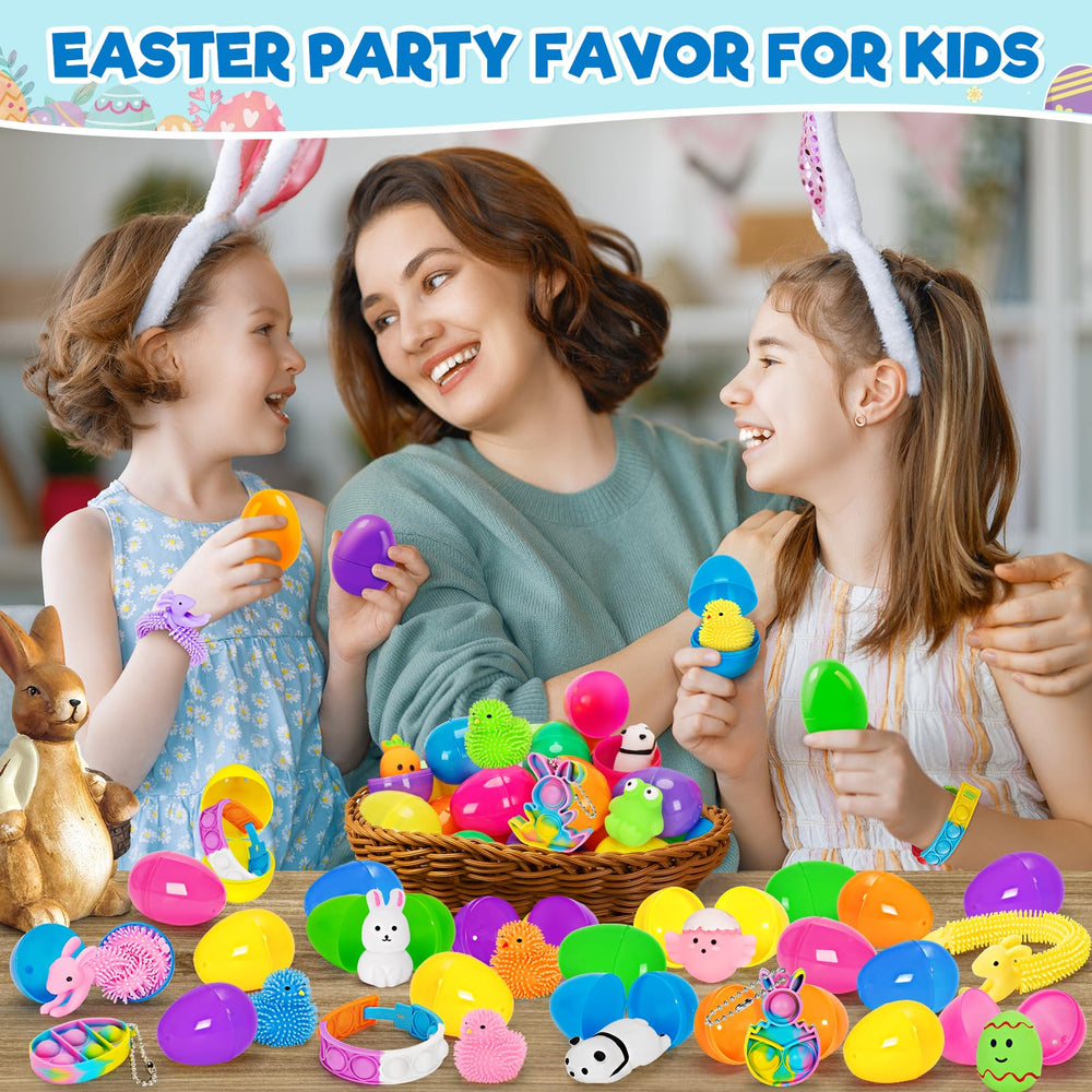 V-Opitos animal squishy inside Easter egg for sensory delight